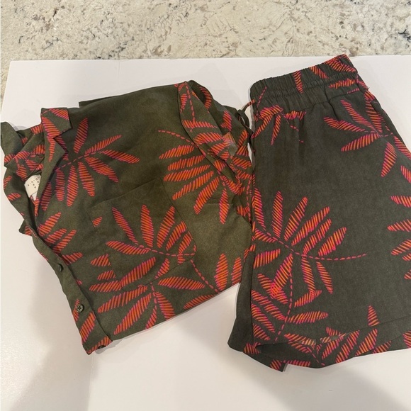 a new day Pants - A New Day Tropical Short Set
